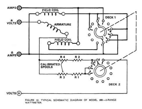 AC-DC Wattmeter 880 ; Simpson Electric Co. (ID = 1547707) Ausrüstung