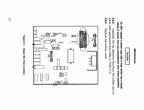 Simpson Model 464 Digital Multimeter Operator's Manual ORIGINAL  with Schematic 
