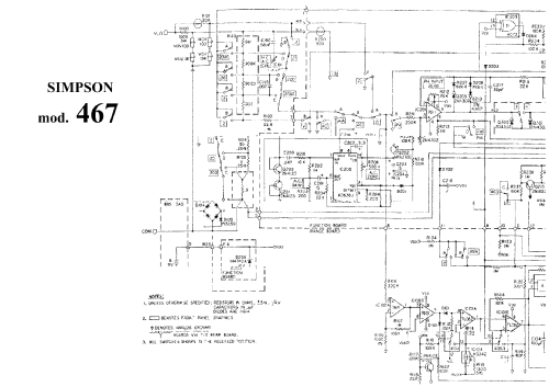 Digital Multimeter 467; Simpson Electric Co. (ID = 2576061) Ausrüstung