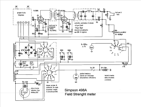 Field Strength Meter 498A; Simpson Electric Co. (ID = 1506888) Ausrüstung