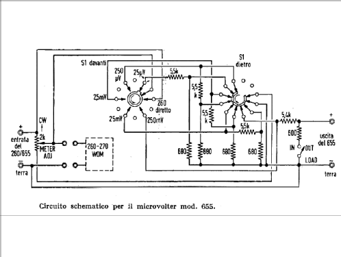 Microvolt Attenuator 260 Adapter 655; Simpson Electric Co. (ID = 1506849) Ausrüstung