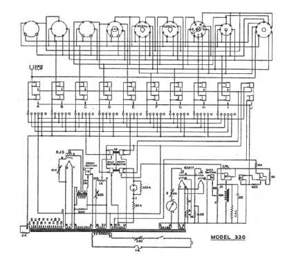 Tube Tester 330; Simpson Electric Co. (ID = 1466285) Ausrüstung