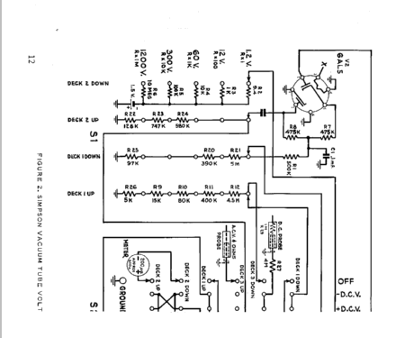 Vacuum Tube Volt-Ohmmeter 303 ; Simpson Electric Co. (ID = 1431599) Equipment