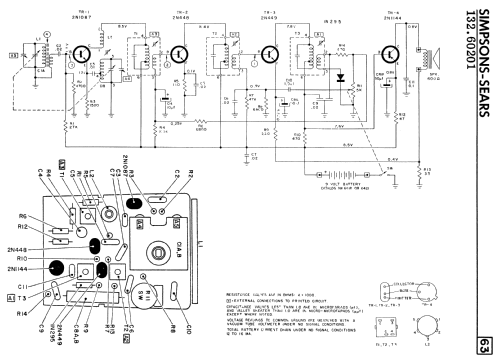 12001 Ch= 132.60201; Simpsons Sears Ltd.; (ID = 2359924) Radio