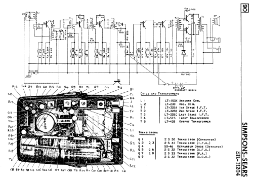 SR-H204 ; Simpsons Sears Ltd.; (ID = 2280838) Radio