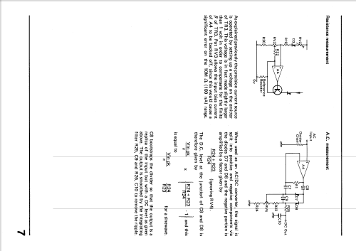 Multimeter DM 2; Sinclair Radionics (ID = 2152061) Ausrüstung