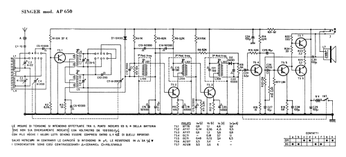 7 Transistor AP 650; Singer Company, The; (ID = 2920237) Radio
