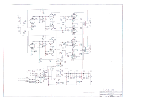 T.A.C.88 ; Sintron Audio, TAC, (ID = 2997303) Ampl/Mixer