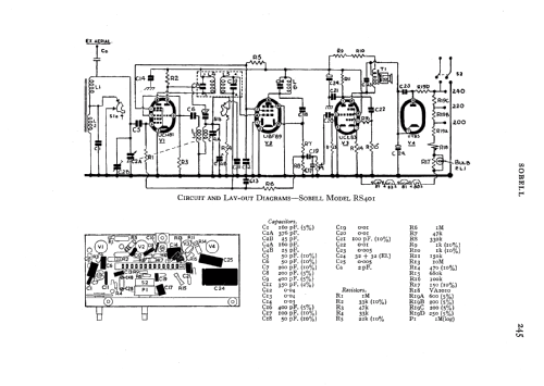 RS401; Sobell Ind., Slough (ID = 577382) Radio