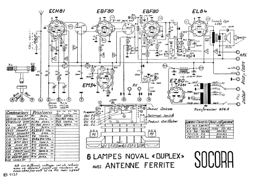 3D Duplex 1157; SOCORA; Bruxelles (ID = 1746426) Radio
