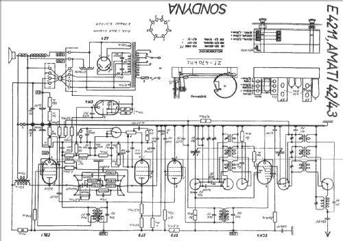 Amati 43 E4211- 42-43; Sondyna AG; Zürich- (ID = 20369) Radio