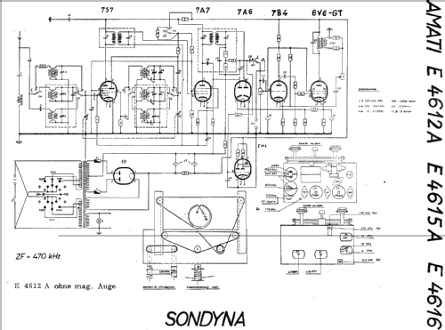 Amati E4615A; Sondyna AG; Zürich- (ID = 20405) Radio