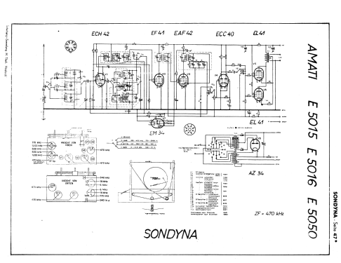 Borbach-Truhe E5050; Sondyna AG; Zürich- (ID = 2971793) Radio