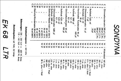 EK68LTR; Sondyna AG; Zürich- (ID = 20356) Radio