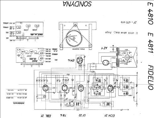 Fidelio E4811; Sondyna AG; Zürich- (ID = 20411) Radio