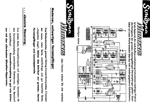 Musikus Lux EK58-9; Sondyna AG; Zürich- (ID = 2451361) Radio