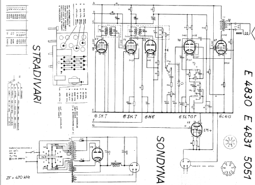 Stradivari E4830; Sondyna AG; Zürich- (ID = 20414) Radio