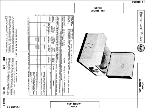 465 ; Sonic Industries Inc (ID = 539832) Radio