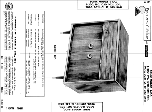 S-200 Ch= 344; Sonic Industries Inc (ID = 560351) Ampl/Mixer