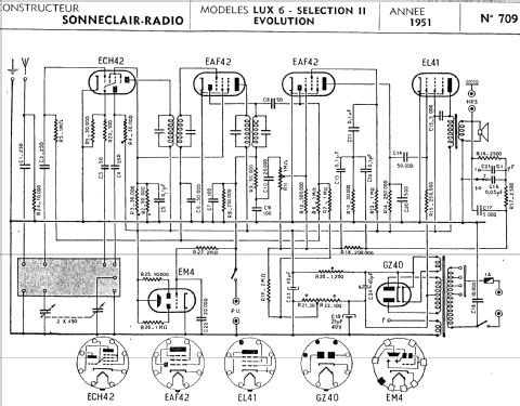 Lux 6 ; Sonneclair, (ID = 308499) Radio
