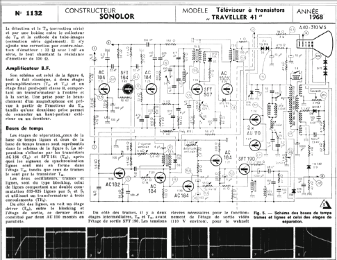 Traveller 41; Sonolor; Paris, La (ID = 292180) Televisión