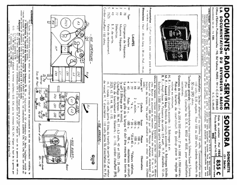 Sonorette ; Sonora-Radio; Paris, (ID = 2487472) Radio