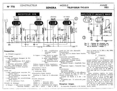 TV3; Sonora-Radio; Paris, (ID = 2650983) Television