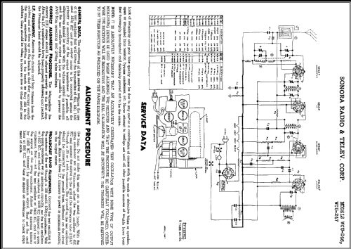 WCU-246 ; Sonora Radio & Telev (ID = 406410) Radio