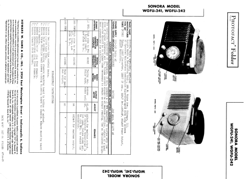 WGFU-242 ; Sonora Radio & Telev (ID = 890386) Radio