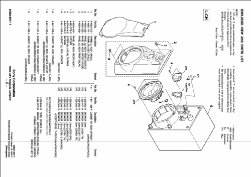 Speaker System SS-R550; Sony Corporation; (ID = 2625853) Speaker-P