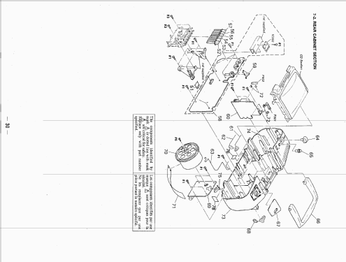 CD Radio Cassette-Corder CFD-9; Sony Corporation; (ID = 2671590) Radio