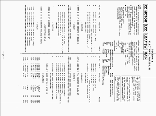 CD Radio Cassette-Corder CFD-9; Sony Corporation; (ID = 2671596) Radio