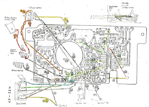 FM/AM 9-Transistor 6F-21W; Sony España; Hispano (ID = 2246577) Radio