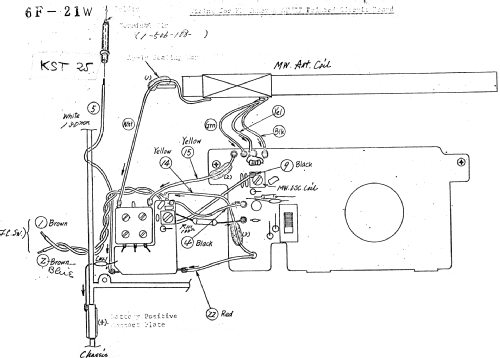 FM/AM 9-Transistor 6F-21W; Sony España; Hispano (ID = 2246578) Radio