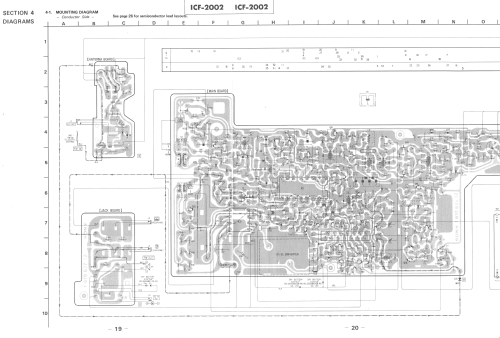 FM/LW/MW/SW PLL Synthesized Receiver ICF-2002; Sony Corporation; (ID = 3008460) Radio