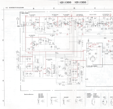 ICF-1200; Sony Corporation; (ID = 2376642) Radio