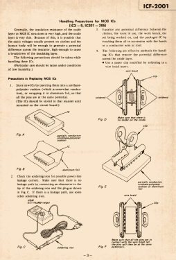 ICF-2001; Sony Corporation; (ID = 2794105) Radio