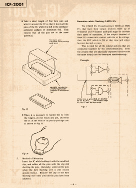 ICF-2001; Sony Corporation; (ID = 2794106) Radio