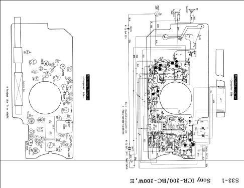 Integrated Circuit ICR-200; Sony Corporation; (ID = 2576472) Radio