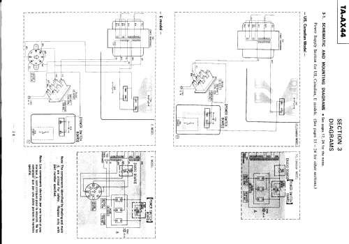 Integrated Stereo Amplifier TA-AX44; Sony Corporation; (ID = 2467120) Verst/Mix