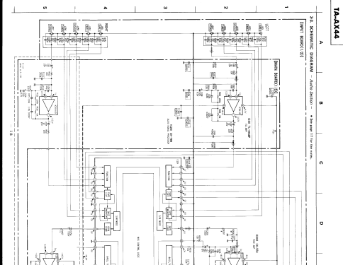 Integrated Stereo Amplifier TA-AX44; Sony Corporation; (ID = 2467125) Ampl/Mixer