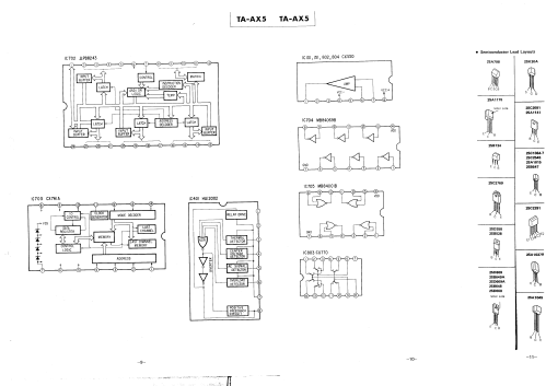 Integrated Stereo Amplifier TA-AX5; Sony Corporation; (ID = 2464026) Ampl/Mixer