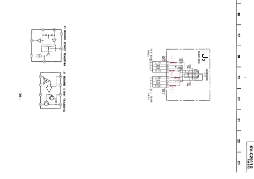 KV-C2911D AE-1, Chassis No. SCC-B14W-A; Sony Corporation; (ID = 2523515) Television