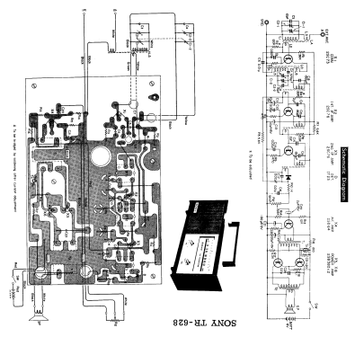 Solid State All Transistor TR-628; Sony Corporation; (ID = 2421487) Radio