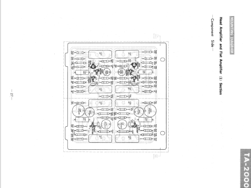 Stereo Preamplifier TA-2000; Sony Corporation; (ID = 2463734) Ampl/Mixer