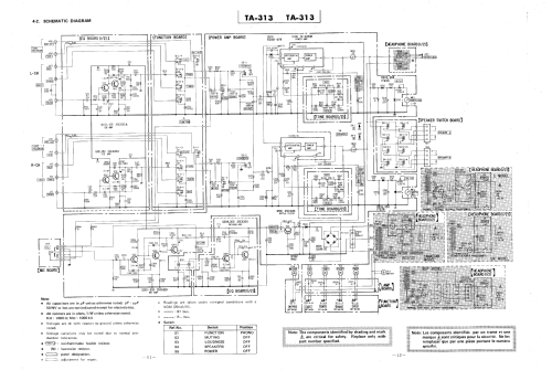 TA-313; Sony Corporation; (ID = 2458206) Ampl/Mixer
