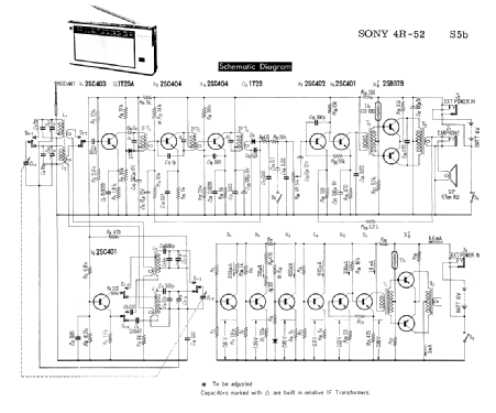 4R-52; Sony Corporation; (ID = 1683962) Radio