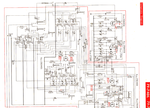 7F-74DL; Sony Corporation; (ID = 1191545) Radio