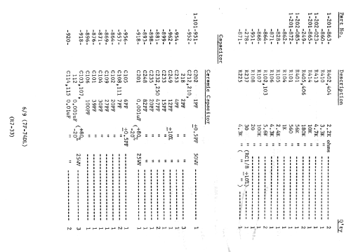 7F-74DL; Sony Corporation; (ID = 1191556) Radio