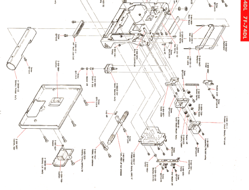 7F-74DL; Sony Corporation; (ID = 1191568) Radio